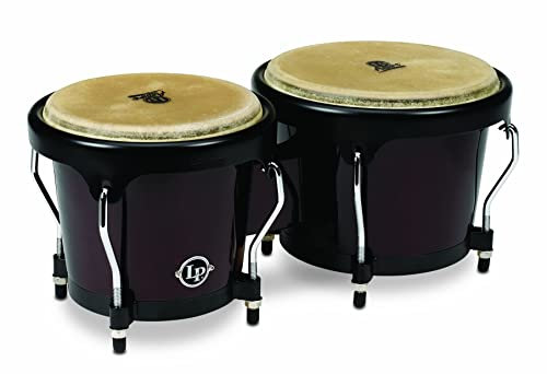 LP Latin Percussion LP810504 Aspire Wood Bongo Dark Wood