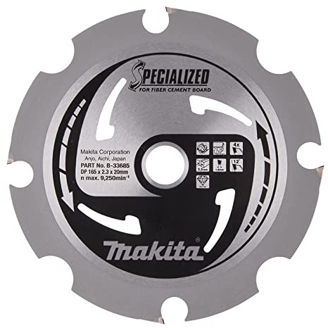Makita Specialized Saegeblatt, 165 x 20 mm, 4Z, B-33685