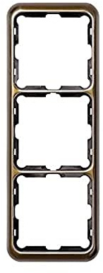 Simon 75630-36 placa de pared y cubierta de interruptor Bronce