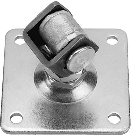 SOTOOLS 2 x Torangel Anschweißband mit Platte 120 x 120 mm M24, verstellbar | Torband, Anschweißband.