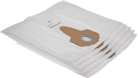 vhbw 5x sacchetto compatibile con Calor 4681 Pro, 4680 Duo aspirapolvere - 45cm x 30cm