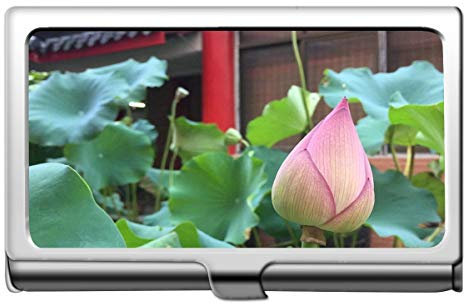 Yanteng Lotus Mit Traumhaftem Visitenkartenhalter 304 Edelstahl-Religion Edelstahl-Kartenhalter