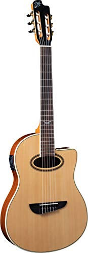 EKO GUITARS - NXT NYLON N100CE Chitarra Classica Cutaway Elettrificata, Top in Abete, Fasce, fondo e manico in Mogano, Tastiera in South American Roupanà, Scala da 650mm, Colore Natural