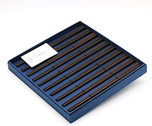 Bacchette riutilizzabili lavabili in lavastoviglie Bacchette cinesi Bacchette di legno, Bacchette di bambù Riutilizzabili Bacchette di legno giapponesi cinesi coreane Bastoncini per capelli Set rega