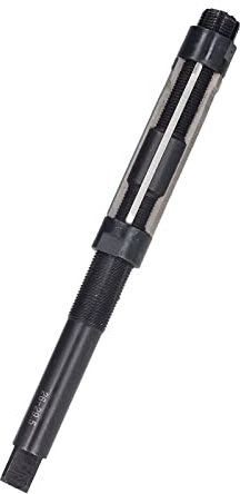 Adjustable Hand Reamer, 6 Flute Hand Reamer, 9SiCr Metal Adjustable Straight Shank Cutting Drilling Reamer, 26 to 29.5mm Hand Reamer for, Hand Reamers