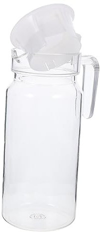DECHOUS Transparent Acrylic Beer Pot Large Capacity Water Kettle Juice Pot Beverage Serving Bottle Stylish