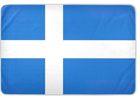 Shetlandinseln Flagge Bettschutzunterlagen, Inkontinenzeinlagen für Bett, waschbar, wiederverwendbare Pads für Bett