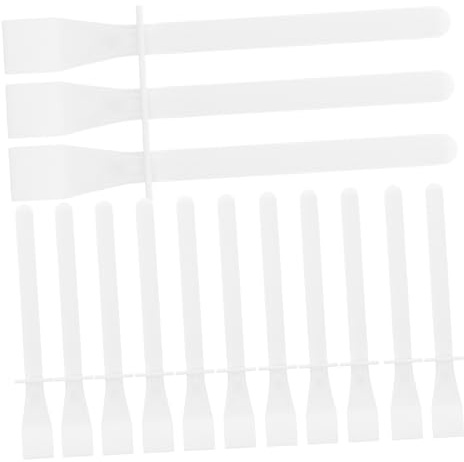 Artibetter 50pcs Small Glue Brushes Woodworking Adhesive Spreader Oil Painting Stick Scraper Handheld Craft Tool for Leather DIY Smear Application