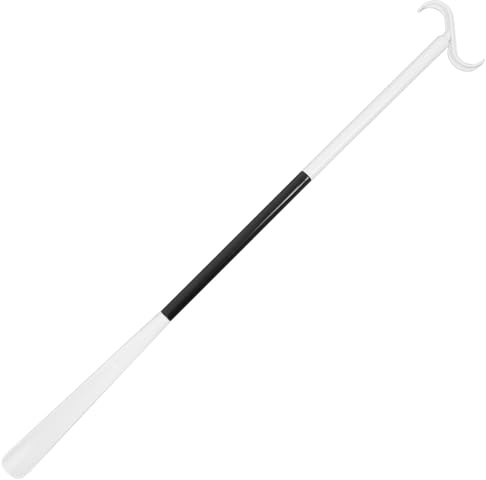 CIYODO Chausse-pied Long Réglable pour Personnes Âgées et Femmes Enceintes Dispositif Multifonction Aide à Enfiler Chaussures et Chaussettes Bâton Assistance pour Habillage