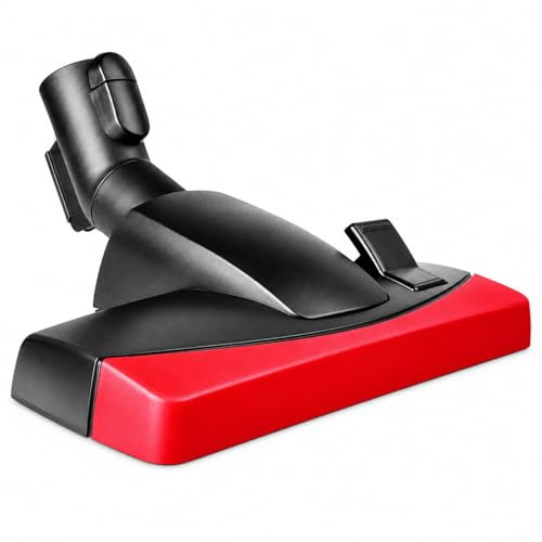 PRIMEBAG Bodendüse Rot passend für Miele Classic Complete C1 C2 C3 Tango | Cat Dog S8340 S2 S4 S5 S6 S8 Blizzard Boost, CX1 Guard L1 S1 M1 S8380 Möbelschutz, Parkvorrichtung, Kombidüse EcoLine