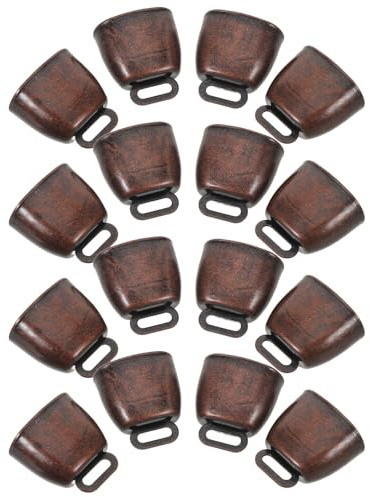 SUPVOX Campanacci di Metallo Rustici Vintage 16 Pezzi per Collari Animali Domestici, Campanelli da Esterno Rumorosi in Ferro, Accessori per Artigianato e Decorazioni per Feste e Natale