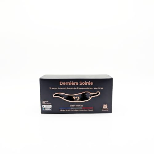 Pack 10 Sauces Piquantes avec 10 Jeux - Défi Pimenté entre Amis | 10 sauces piquantes de 0 à 1500000 Scoville