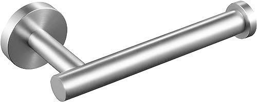 KES Toilet Roll Holder Wall Mounted Bathroom Paper Tissue Hanger Dispenser Toilet Paper Holder SUS304 Stainless Steel Loo Roll Holder Brushed, A2175S12-2