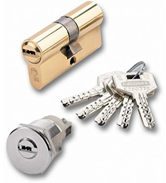 Ezcurra M15673 - Cilindro de seguridad laton ds10/60