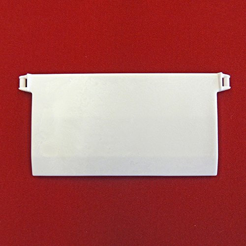 Easy-Shadow - 20 Stück Beschwerungsplatten inkl. Verbindungskette Gewicht für Lamellenvorhang Stofflamellen Breite 89 mm – Vertikal Lamellen Vorhang / Vertikal Jalousie / Vertikaljalousie / Vertikal-Anlage / Vertikalanlage / Vorhang-Lamellen 89mm - weiß
