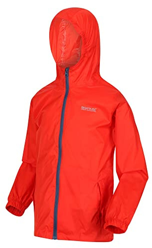 Regatta Jkt Iii unisex barnjacka, Eldigt röd, 3-4 År