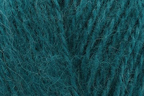 Stylecraft Grace Aran Weight Häkelgarn, Juwelenton, Wolle, Mohair, Acryl-Mischung, weiche Strickwolle, 100 g Knäuel, Ozean (2157), 5 Stück