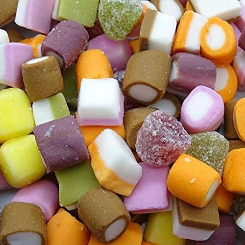 Old Fashioned Dolly Mixtures Retro Sweets Victorian Gift Jar By Candy & Cocoa - Classic Sweets, Traditional Taste