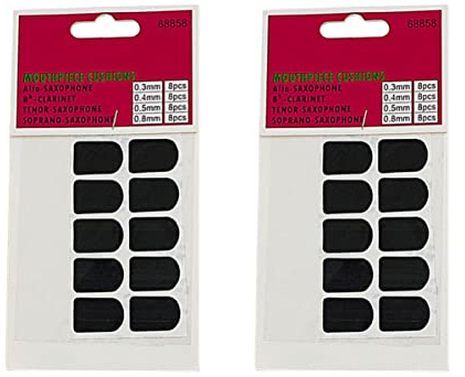 Abaodam 20stücke Saxophon Mundstückpolster Für Alto Und Tenor Schutz Für Zähne Und Bequemes Langlebige Patches Für Klarinette Und Saxophon
