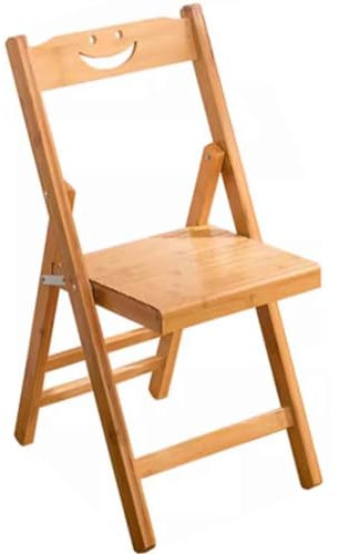 Portable Folding Stool Vintage Rückenlehne Hocker Outdoor Bambus Hocker Lernen Hocker Camping Angeln Hocker robust und langlebig leicht und einfach zu tragen geeignet für die meisten Altersgruppen (C