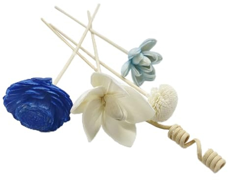 Artificial Flower Rattan Sticks Set Fireless Fragrances Reed Diffuser Stick Essential Oil Aroma Diffuser Sticks Diy Ornaments Home Decor - Style 3
