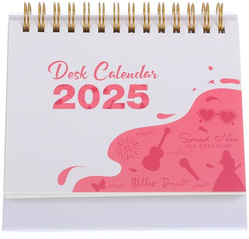 HOODANCOS Jahr Des Schlangenkalenders Kreativer Und Minimalistischer Tischkalender Für Büro Und Zuhause Monate Dezember Elegantem Für Planung Und Dekoration