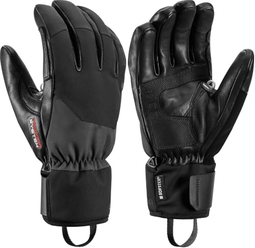LEKI Hevon Thermo 3D Black Skihandschuhe Gr. 11