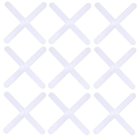 KONTONTY Aide Au Carrelage 2000 Pièces Entretoises De Joint En Croix Pour Carrelage En Matériau Pe Pour Carreaux De Sol Muraux En Céramique