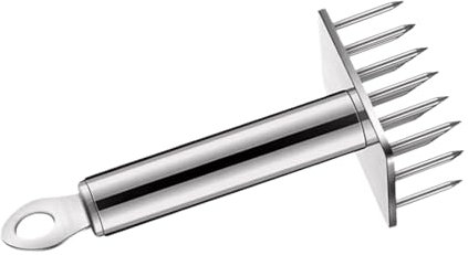 Mango ergonómico de acero inoxidable 304, pincho de carne, ablandadores sueltos para profesionales y personas que cocinan en casa