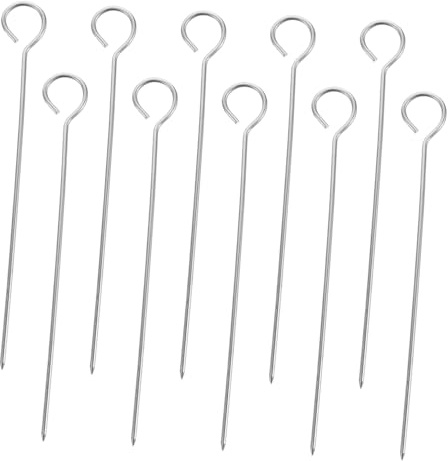 DOITOOL 10 piezas Unidades de Aguja Metálica para Centrar Mechas de Vela Herramienta Inoxidable para DIY Punta Afilada para Perforar y Facilitar la Fabricación de Velas Artesanales