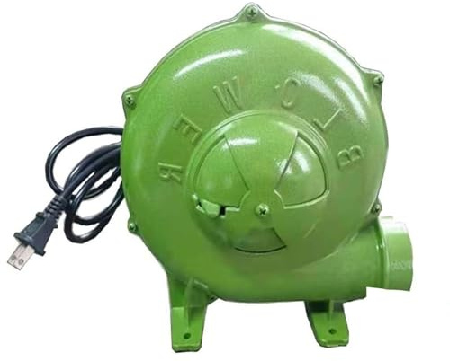 JOUFNING Soffiatore Centrifugo per Barbecue - Soffiatore Elettrico per Barbecue Blacksmith Forge, Accenditore per Camino A Carbone da Esterno, Soffietto per Camino da Cucina(550W)