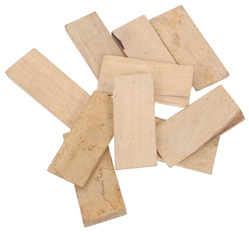 SEWOART 10 pezzi Cunei in Legno per Manici Asce e Martelli Rinforzo per Manici Utensili da e Agricoli Facile Installazione e Adattamento