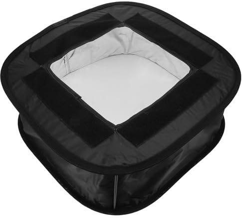 BAZEITFLOW Diffusore Flash Pieghevole Portatile Softbox per Lampada Flash Fotocamera Copertura Luce Morbida per Foto Bilanciamento Esposizione e Riduzione Riflessi