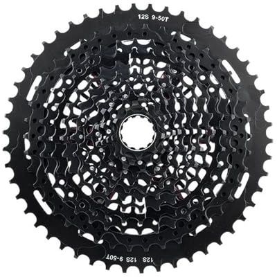 TECHAUTO Bloque Volant Moteur Arrache Volant Convient pour Cassette Sunshine 12S 9-50T VTT 12 Vitesses XD 556% Gamme 12V K7 Roue Libre pignon Volant d'inertie de Montagne