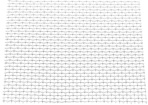 Plaque en Treillis INOX 304 pour Mousse, 8x8 Cm, Argenté | Tapis de Maille Fixe, Carré, Résistant à Déchirure, pour Bois et Plantes, Fond Vert DIY