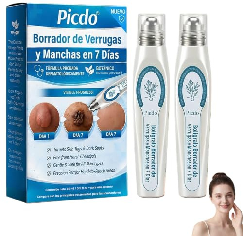 Picdo Eliminador de Acrocordones y Manchas en 7 Dias Roll-on Avanzado