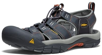 KEEN Herren Newport H2 Sport-& Outdoor Sandalen, India Ink/Rust, 45 EU