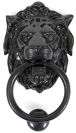 From the Anvil 33018 Heurtoir tête de lion – Noir