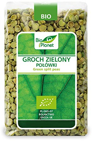 Gröna ärtor halvor BIO 500 g - BIO PLANET