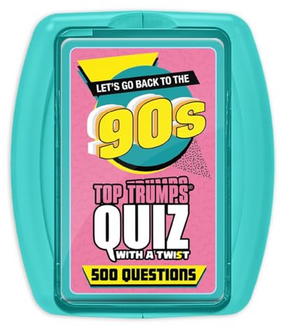 Top Trumps Quizkartenspiel der 1990er Jahre, Let's Go Back to The 90s