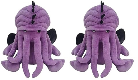Storaffy Cthulhu Octopus Plüschtier | 25cm Horror Oktopus Kuscheltier | Cthulhus Octopus Stofftier Puppen | Goth Cthulhu Octopus Plush Pillow Toys Home Decor Favours Home Deko