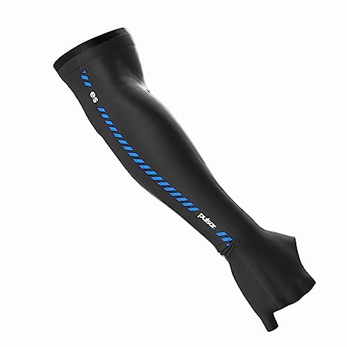 PULSAR eS Gaming Arm Sleeve for Esports Gaming Compression Sleeve, Finger Long XL Black