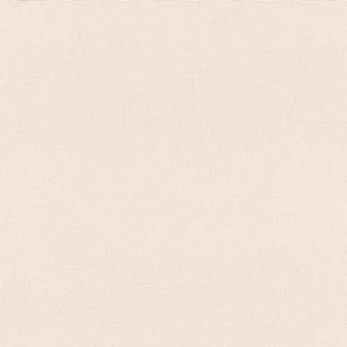 Rasch Symphony 690781 Papier peint uni en intissé Beige clair 10,05 m x 0,53 m (L x l)