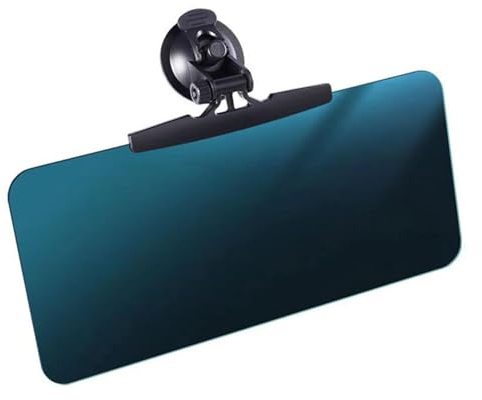 Generic Car Sun Visor - Suction Cup Anti-Glare Sun Visor, Extender Attachment, Clear Vision, Day Time Driving Glare Reducing, Universal Fit for Car, Truck, SUV