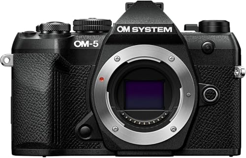 OM SYSTEM OM-5 Mark II Systemkamera - 20 MP Live MOS-sensor & 4K, Svart