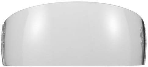 ABOOFAN Ice Hockey Helmet Visor Anti-Fog and Anti-Scratch Straight Cut Half Mask with Inside Fog Resistance for Men and Women Replacement