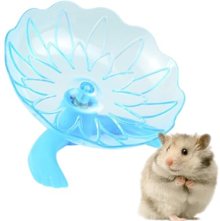 Hamsterhjul – 17,5 cm, tyst transparent löpdesign, hamsterhjul, husdjursträningsleksak, Gerbil aktivitetshjul | hamstrar löparhjul för syrisk, dvärg, gerbils, råttor