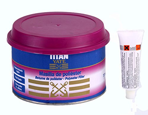 Titan - Masilla Poliester Titan Yate Mate 500Ml - Envase: 0.5 L