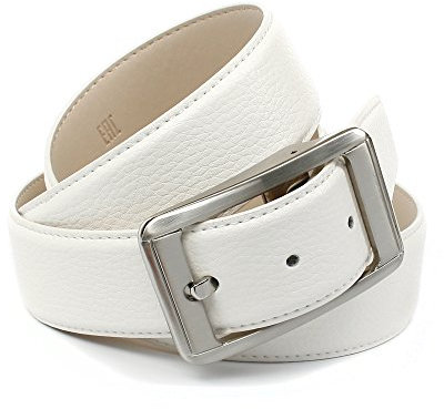 Anthoni Crown Damen A2JT90 Gürtel, Weiß (Weiss 090), 90