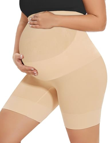 Kim S Womens Kim Maternity Underwear for Maternity Dress Nude